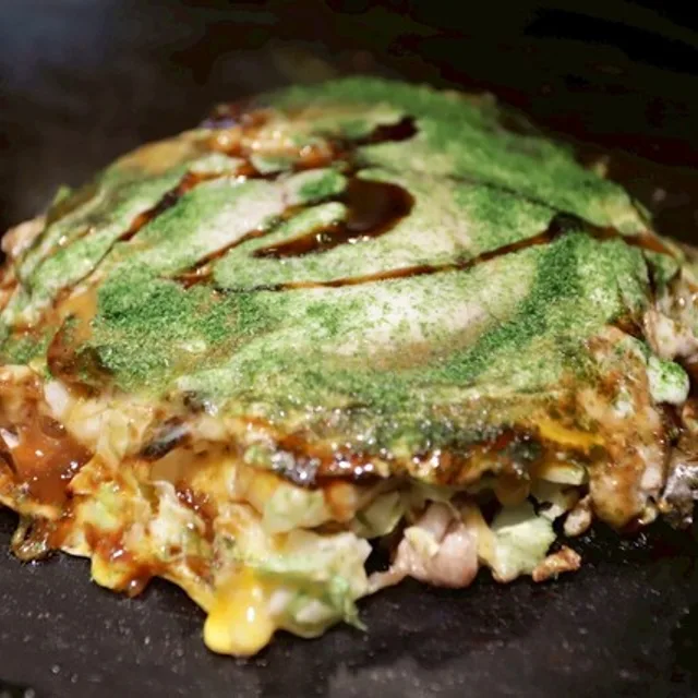 มิซึโนะ (Okonomiyaki Mizuno) – ยามาอิโมะยากิ (แป้งมันภูเขาล้วน) ในโอซาก้า