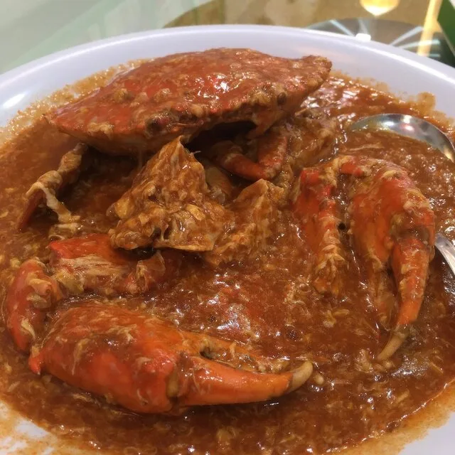 โนไซน์บอร์ดซีฟู้ด (No Signboard Seafood) – ปูพริกไทยขาว (White Pepper Crab) ในสิงคโปร์ (ใจกลางเมือง)