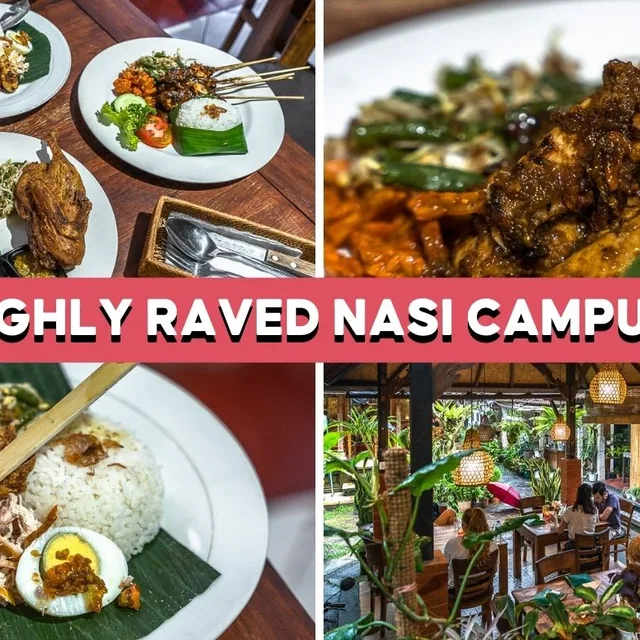 วารุง มากัน บู รุส (Warung Makan Bu Rus) – เป็ดทอดเบเบก โกเร็ง ในอูบุด (บาหลี)